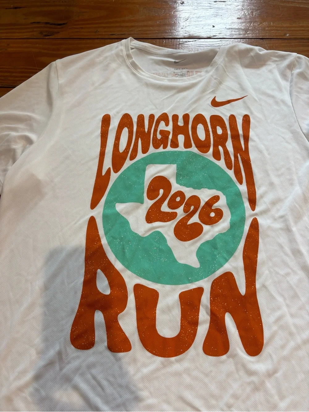 (669) LONGHORN RUN 2026 SHIRT - Picture 2 of 6